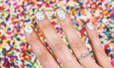 We’ll be nibbling our fingers with this new Instagram nail trend
