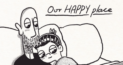 This man has drawn a cartoon for his girlfriend every day for 6 years