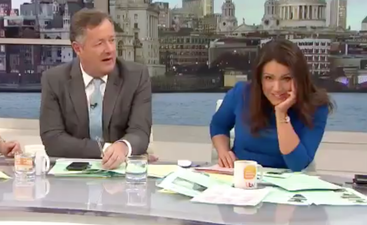 The internet thanks Susanna Reid for this epic shut down of Piers Morgan