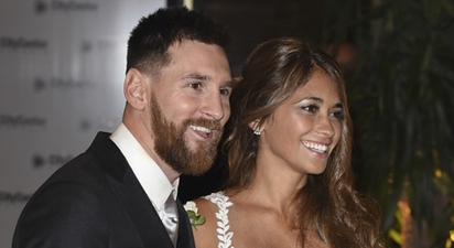 Lionel Messi marries long-term love Antonela Roccuzzo