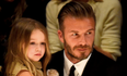 David Beckham responds to those who criticised his decision to kiss Harper
