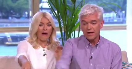 Pony’s perfectly timed poo leaves Holly Willoughby in stitches