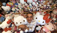 Ex-policeman sets world record for largest collection of Hello Kitty merch