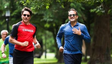 The Leo/Justin bromance continues with… a jog in the Phoenix Park