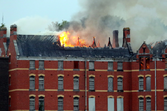 ‘Extensive damage…’ One of Cork’s most famous buildings is up in flames