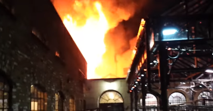 A large fire has broken out in London’s Camden Market