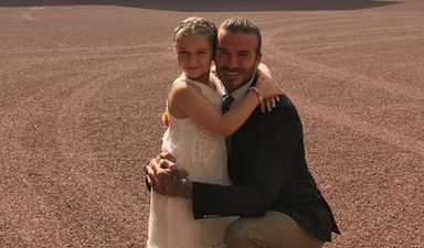Harper Beckham spent her sixth birthday at Buckingham Palace