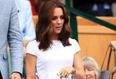 Kate, Pippa and Mirka all opt for white dresses for the men’s Wimbledon final