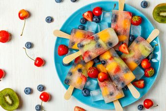 These guilt-free ice lollipops are the perfect treat to cool you down today