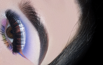 This eye makeup is the perfect throwback to our fav 00s TV shows