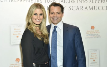 Anthony Scaramucci congratulated wife on birth of their child via text