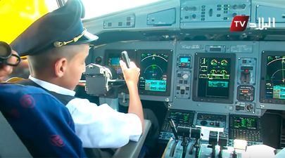 Pilots suspended after allowing young boy to ‘fly’ passenger plane