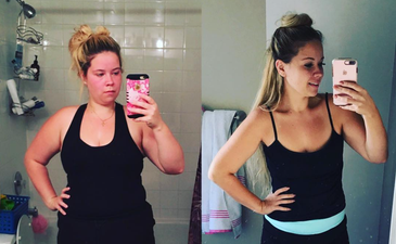 Girl loses four and a half stone in a year without going to the gym