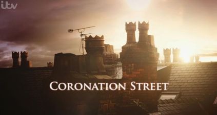 No one can be dealing with how cringe and awks Coronation Street is tonight