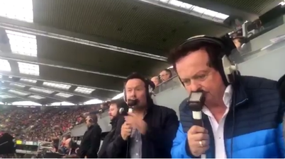 Marty Morrissey went pure Mayo with his reaction to an Andy Moran special