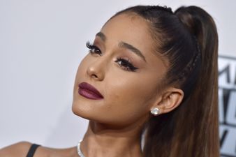 The product Ariana Grande uses to create her ponytail is surprising
