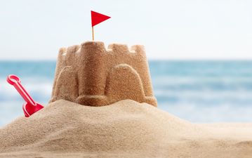 The world’s tallest sandcastle has just been built and it’s seriously impressive