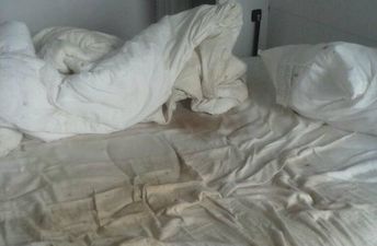 Woman shocked after Airbnb guest leaves flat trashed and stinking of urine