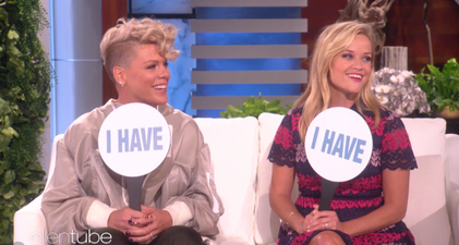 P!nk and Reese Witherspoon played Never Have I Ever and it’s revealing