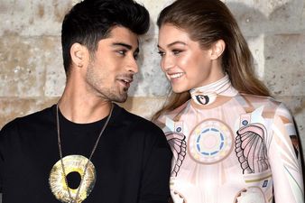 Gigi wore Zayn’s name on her bum (are we the only ones that find it a bit OTT?)