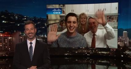 Family from THAT Kerry bat video appeared on Jimmy Kimmel last night