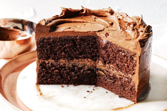 This chocolate cake is made with tomato soup and it’s simply divine