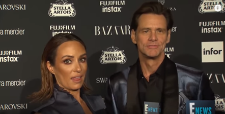 Jim Carrey’s latest red carpet interview is very, very strange
