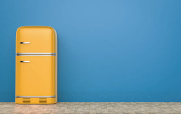 This fridge can bring you food and drink when you ask and it’s mad