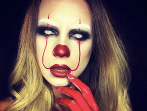 Halloween makeup inspired by IT is taking over Instagram