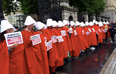 Wow! The incredible moment 25 handmaidens marched on the Dáil