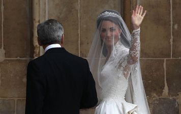 People are only now realising Kate Middleton had a second wedding dress