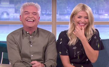 Holly and Phillip lose it after orgasm chat leads to unfortunate innuendo