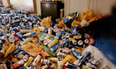 Landlord finds 10,000 beer cans thrown in a room after renters moved out