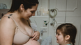 Mum shares raw and honest images of her postpartum body