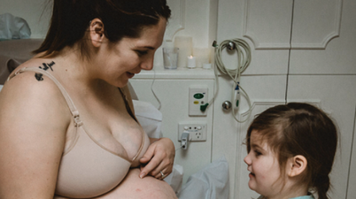 Mum shares raw and honest images of her postpartum body