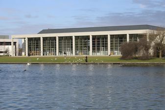 This stunning snap of an elderly couple holding hands in UCD made our day