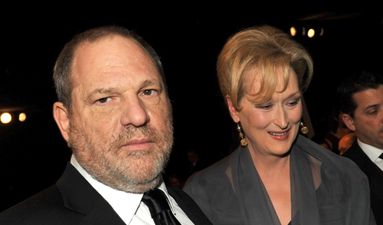 Meryl Streep has come out strongly against Harvey Weinstein