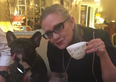 Fans heartbroken over photo of Carrie Fisher’s dog watching Last Jedi trailer