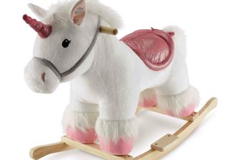 This rocking unicorn lands in Aldi this month and costs only €45