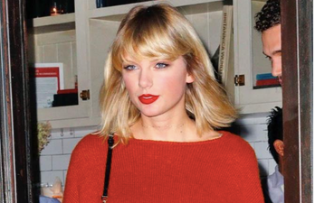 Taylor Swift is filming new music in a London kebab shop and Twitter is shook