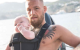 First look at Conor McGregor’s son at his christening