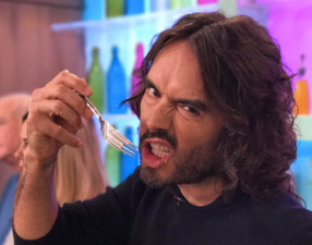 Viewers were annoyed by a comment Russell Brand made on Sunday Brunch