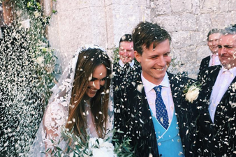 This socialite’s €13.5k wedding dress is the boho gown of your dreams