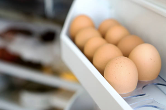 There’s a reason why you shouldn’t store your eggs in the fridge door
