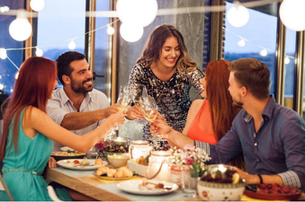 Woman sparks debate after charging guests after dinner party