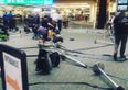 Airport evacuated in Orlando after battery explodes near security gate