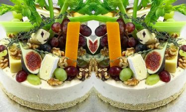 *Drool* This savoury cheeseboard cheesecake looks absolutely divine