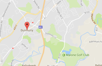 Four taken to hospital as fire breaks out in tower block near Belfast