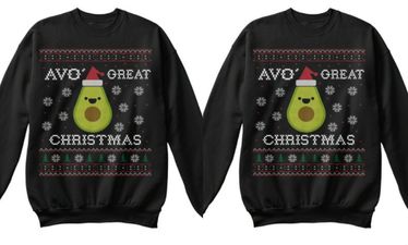 An Irish woman is selling vegan-themed Christmas jumpers and we need