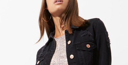 This stunning River Island dress is glam casual Christmas party goals